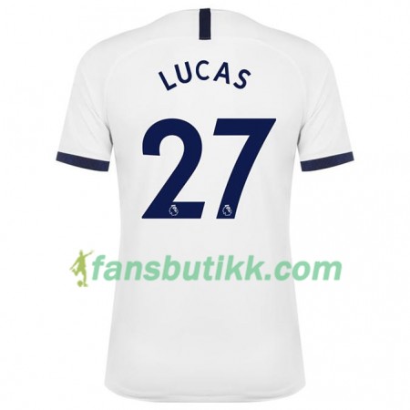 Fotballdrakt Tottenham Hotspur Lucas Moura 27 Hjemmetrøye 2019-2020 Kortermet